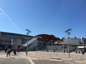 会場の幕張メッセ