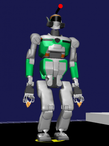 ODENS-Bチームのロボットモデル