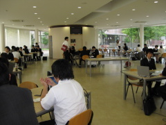 [会社説明会の様子]