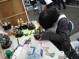 [ロボットの整備]